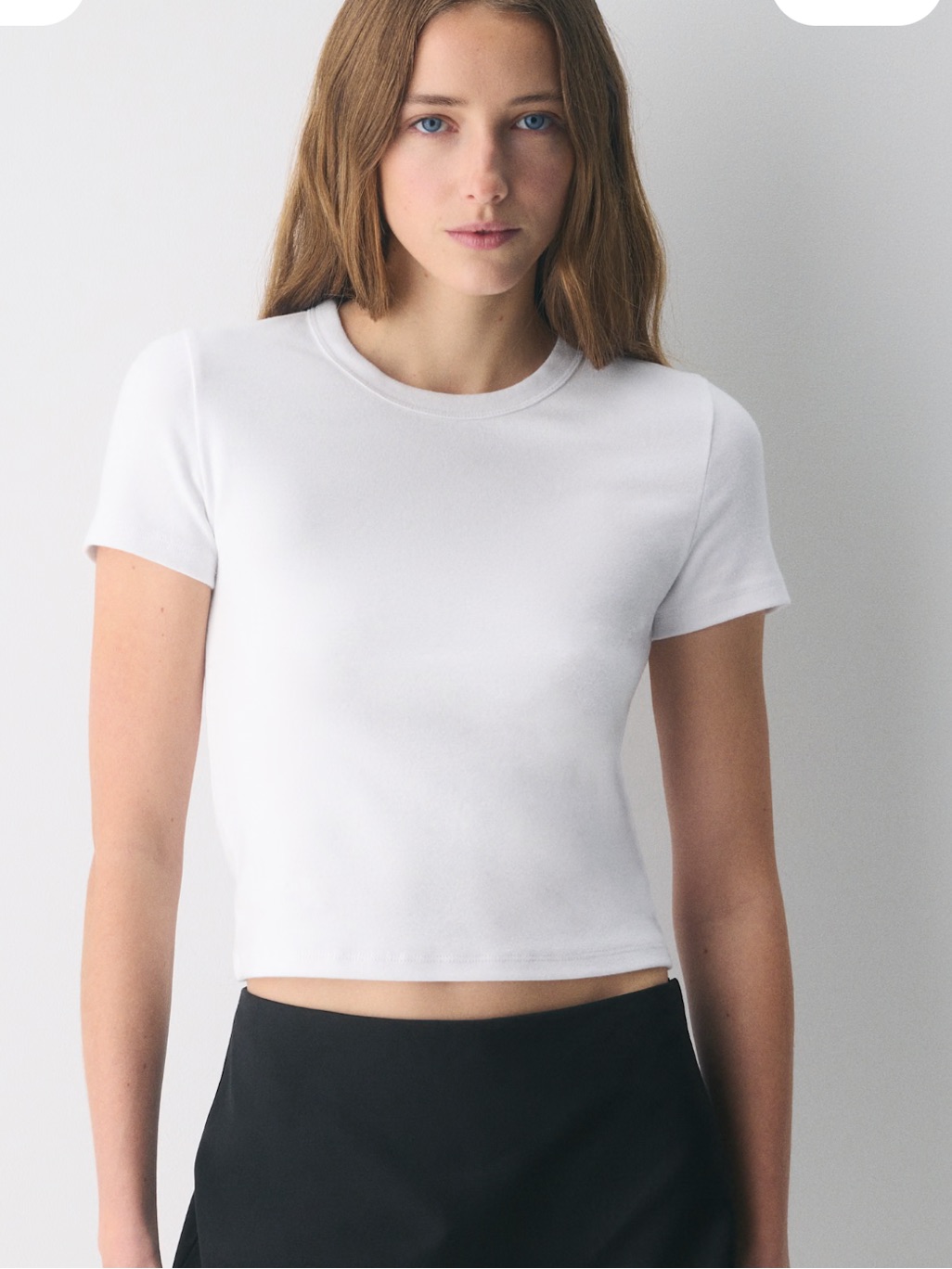 Final Price Before Donation- Aritzia Besthug Little Ribbed T-Shirt